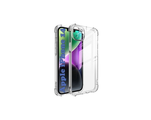 Чохол до мобільного телефона BeCover Anti-Shock Apple iPhone 14 Clear (708241)