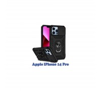 Чохол до мобільного телефона BeCover Military Apple iPhone 14 Pro Black (708175)