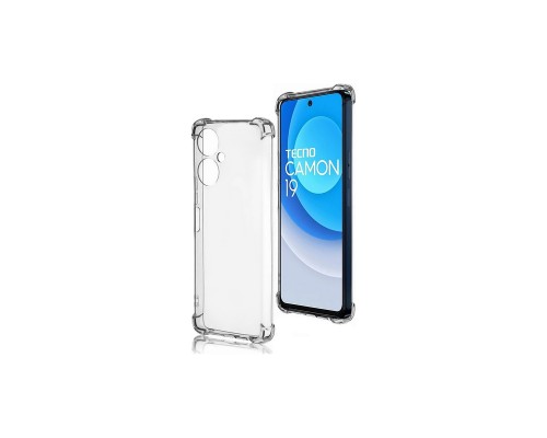 Чохол до мобільного телефона BeCover Anti-Shock Tecno Camon 19 (CI6n)/19 Pro (CI8n) Clear (708901)