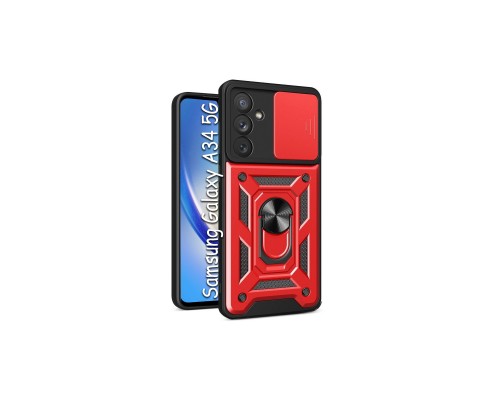 Чохол до мобільного телефона BeCover Military Samsung Galaxy A34 5G SM-A346 Red (709140)