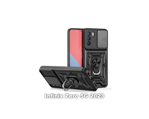 Чохол до мобільного телефона BeCover Military Infinix Zero 5G 2023 Black (709959)