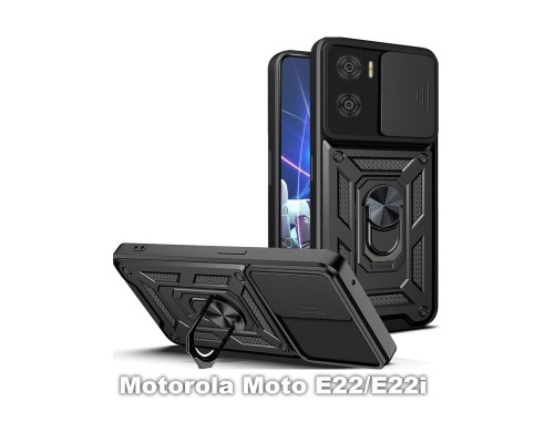 Чохол до мобільного телефона BeCover Military Motorola Moto E22/E22i Black (709977)