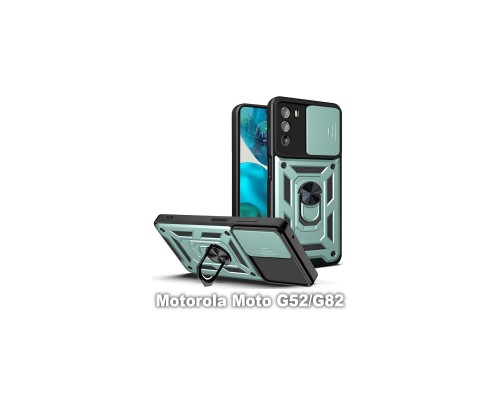 Чохол до мобільного телефона BeCover Military Motorola Moto G52/G82 Dark Green (709974)