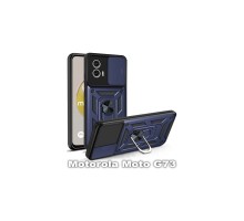 Чохол до мобільного телефона BeCover Military Motorola Moto G73 Blue (709983)