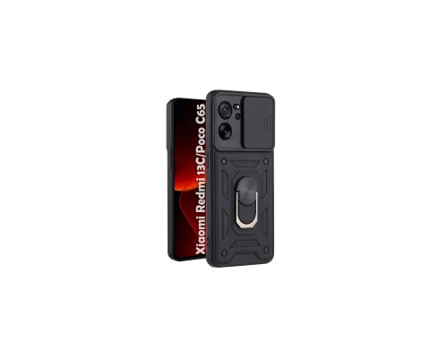Чохол до мобільного телефона BeCover Military Xiaomi Redmi 13C / Poco C65 Black (710561)