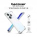 Чохол до мобільного телефона BeCover Anti-Shock Tecno Pop 8 Clear (710658)