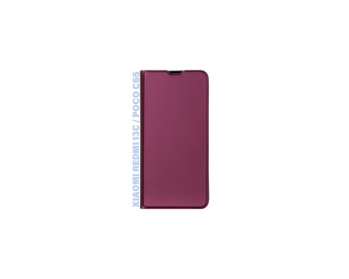 Чохол до мобільного телефона BeCover Exclusive New Style Xiaomi Redmi 13C / Poco C65 Red Wine (711196)
