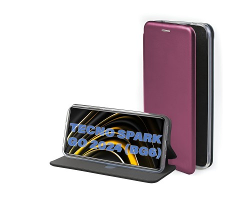 Чохол до мобільного телефона BeCover Exclusive Tecno Spark Go 2024 (BG6) Burgundy (711253)