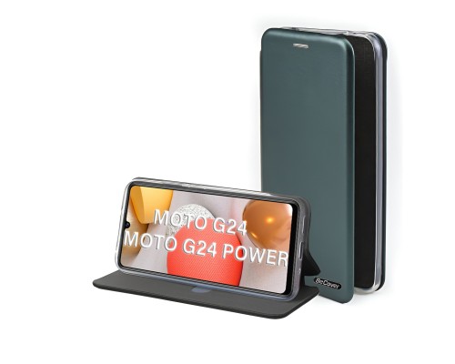 Чохол до мобільного телефона BeCover Exclusive Motorola Moto G24/G24 Power Dark Green (710728)