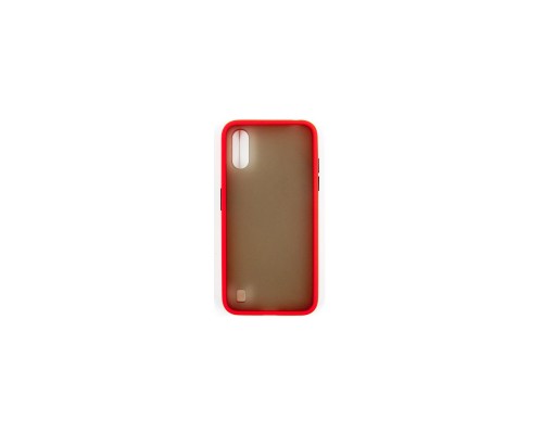 Чохол до мобільного телефона Dengos Samsung Galaxy A01 (red) (DG-TPU-MATT-33)