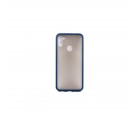 Чохол до мобільного телефона Dengos Matt Samsung Galaxy M11, blue (DG-TPU-MATT-48) (DG-TPU-MATT-48)