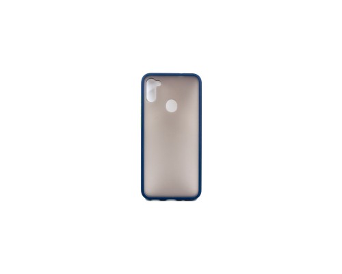 Чохол до мобільного телефона Dengos Matt Samsung Galaxy M11, blue (DG-TPU-MATT-48) (DG-TPU-MATT-48)