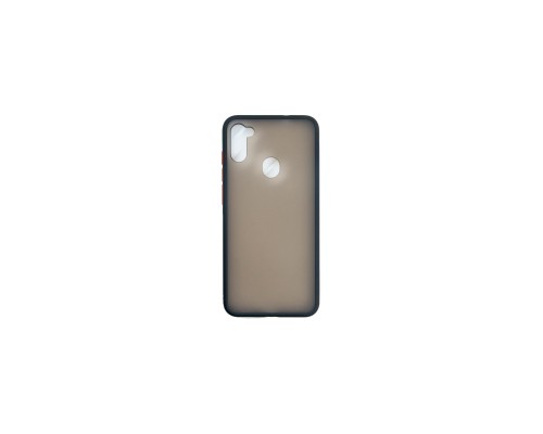 Чохол до мобільного телефона Dengos Matt Samsung Galaxy M11, black (DG-TPU-MATT-47) (DG-TPU-MATT-47)