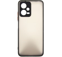 Чохол до мобільного телефона Dengos Matte Xiaomi Redmi Note 12 5g (black) (DG-TPU-MATT-129)