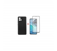 Чохол до мобільного телефона Dengos Kit for Motorola G72 case + glass (Black) (DG-KM-51)