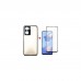 Чохол до мобільного телефона Dengos Kit for OPPO A57s case + glass (Black) (DG-KM-35)