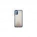 Чохол до мобільного телефона Dengos Kit for Samsung Galaxy A03s case + glass (Blue) (DG-KM-25)