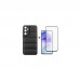 Чохол до мобільного телефона Dengos Kit for Samsung Galaxy A55 5G case + glass (Black) (DG-KM-57)
