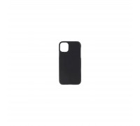 Чохол до мобільного телефона Drobak Liquid Silicon Case Apple iPhone 12 Mini Black (707004)