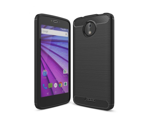 Чохол до мобільного телефона для Motorola Moto Z Carbon Fiber (Black) Laudtec (LT-MMZB)