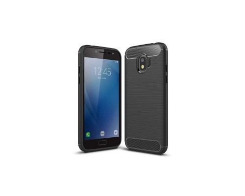 Чохол до мобільного телефона Laudtec для Samsung J2 2018/J250 Carbon Fiber (Black) (LT-J250F)