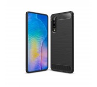 Чохол до мобільного телефона Laudtec для Huawei P30 Carbon Fiber (Black) (LT-P30B)