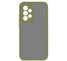 Чохол до мобільного телефона MAKE Samsung A53 Frame (Matte PC+TPU) Green (MCMF-SA53GN)