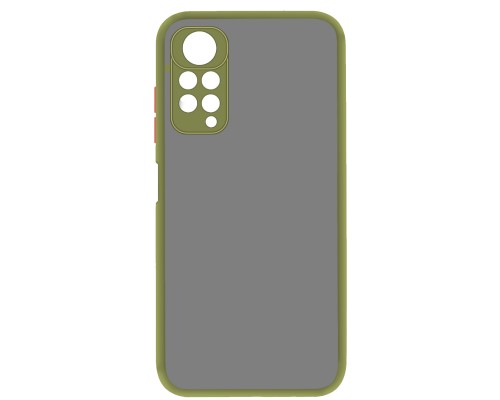 Чохол до мобільного телефона MAKE Xiaomi Redmi Note 11 Frame (Matte PC+TPU) Green (MCMF-XRN11GN)
