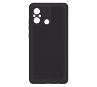 Чохол до мобільного телефона MAKE Xiaomi Redmi 12C Skin Black (MCS-XR12CBK)