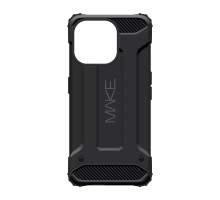 Чохол до мобільного телефона MAKE Apple iPhone 15 Pro Max Panzer Black (MCN-AI15PMBK)