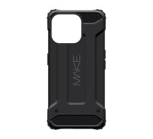 Чохол до мобільного телефона MAKE Apple iPhone 15 Pro Panzer Black (MCN-AI15PBK)