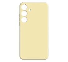 Чохол до мобільного телефона MAKE Samsung S24 Plus Silicone Yellow (MCL-SS24PYE)