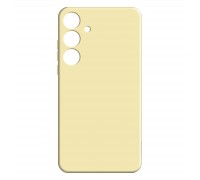 Чохол до мобільного телефона MAKE Samsung S24 Silicone Yellow (MCL-SS24YE)