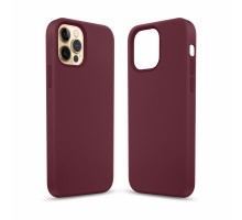 Чохол до мобільного телефона MakeFuture Apple iPhone 12 Pro Max Premium Silicone Plum (MCLP-AI12PMPL)