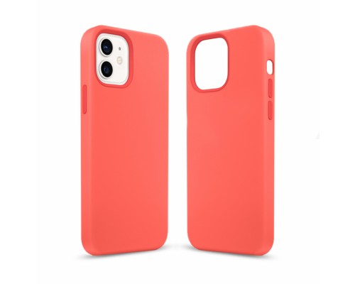 Чохол до мобільного телефона MakeFuture Apple iPhone 12/12 Pro Premium Silicone Pink Citrus (MCLP-AI12/12PPC)