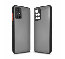 Чохол до мобільного телефона MakeFuture Xiaomi Redmi 10 Frame (Matte PC+TPU) Black (MCMF-XR10BK)