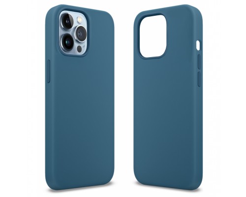 Чохол до мобільного телефона MakeFuture Apple iPhone 13 Pro Max Premium Silicone Blue Jay (MCLP-AI13PMBJ)