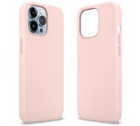 Чохол до мобільного телефона MakeFuture Apple iPhone 13 Pro Max Premium Silicone Chalk Pink (MCLP-AI13PMCP)