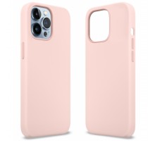 Чохол до мобільного телефона MakeFuture Apple iPhone 13 Pro Max Premium Silicone Chalk Pink (MCLP-AI13PMCP)