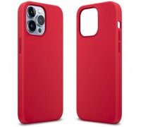 Чохол до мобільного телефона MakeFuture Apple iPhone 13 Pro Max Premium Silicone Red (MCLP-AI13PMRD)