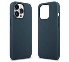 Чохол до мобільного телефона MakeFuture Apple iPhone 13 Pro Premium Silicone Abyss Blue (MCLP-AI13PAB)