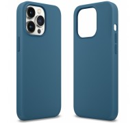 Чохол до мобільного телефона MakeFuture Apple iPhone 13 Pro Premium Silicone Blue Jay (MCLP-AI13PBJ)