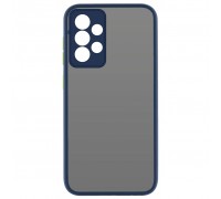 Чохол до мобільного телефона MakeFuture Samsung A33 Frame (Matte PC+TPU) Blue (MCMF-SA33BL)