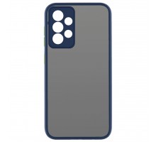 Чохол до мобільного телефона MakeFuture Samsung A53 Frame (Matte PC+TPU) Blue (MCMF-SA53BL)
