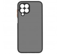 Чохол до мобільного телефона MakeFuture Samsung M53 Frame (Matte PC+TPU) Black (MCMF-SM53BK)