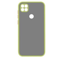Чохол до мобільного телефона MakeFuture Xiaomi Redmi 10A Frame (Matte PC+TPU) Green (MCMF-XR10AGN)
