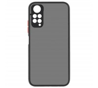 Чохол до мобільного телефона MakeFuture Xiaomi Redmi Note 11 Frame (Matte PC+TPU) Black (MCMF-XRN11BK)