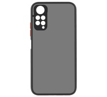 Чохол до мобільного телефона MakeFuture Xiaomi Redmi Note 11 Frame (Matte PC+TPU) Black (MCMF-XRN11BK)