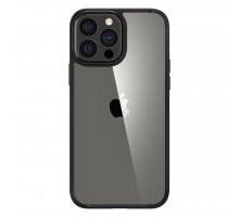 Чохол до мобільного телефона Spigen Apple iPhone 13 Pro Max Crystal Hybrid, Matte Black (ACS03243)