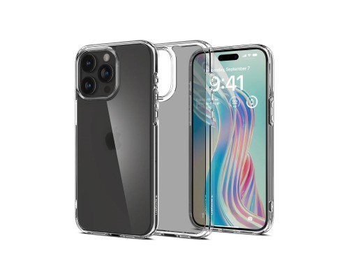 Чохол до мобільного телефона Spigen Apple iPhone 15 Pro Ultra Hybrid, Frost Clear (ACS06708)